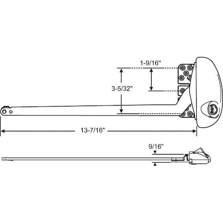 Strybuc PRO OP RH 13.5 SINGLE OPERATOR 36-510AD